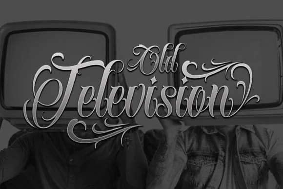2 Black Ink Font