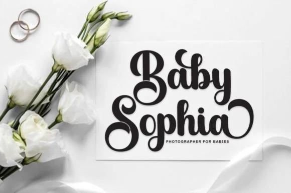 2 Black Sample Font