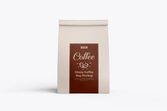 2 Coffee Bag Mockup Showcase 