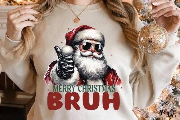 2 Funny Santa Claus PNG