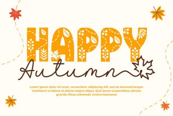 2 Hello Fall Duo Font