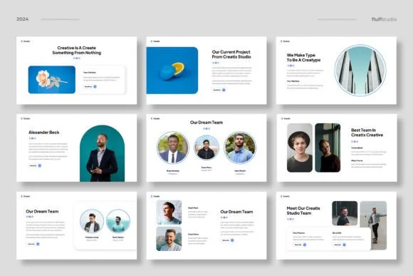 3 Creative Business Google Slides Template