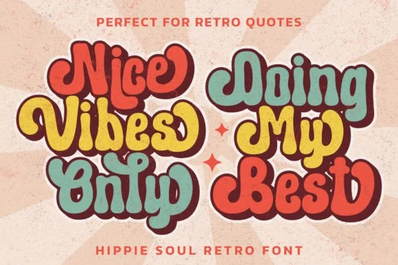 3 Hippie Soul Font