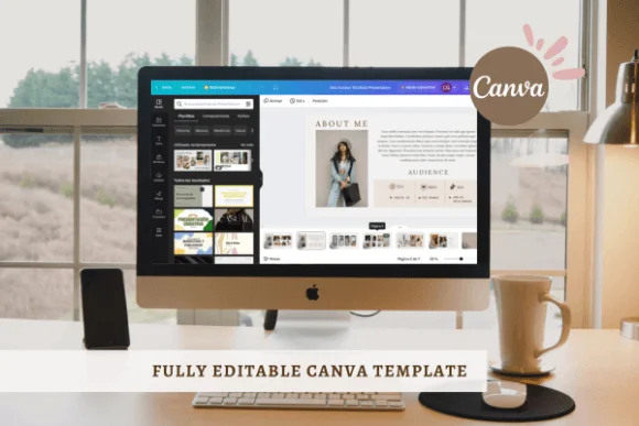 3 UGC Portfolio Canva Template