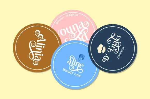4 Alinia Font