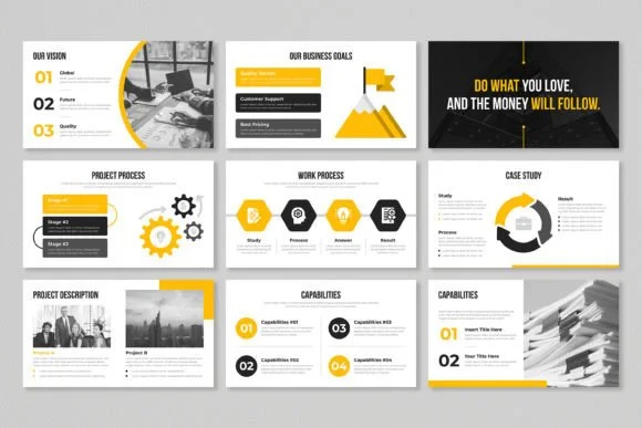 4 Business Presentation Template