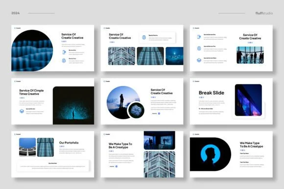 4 Creative Business Google Slides Template