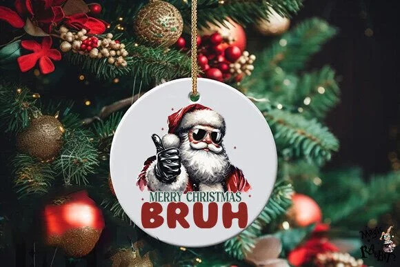 4 Funny Santa Claus PNG
