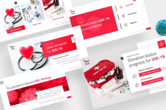 4 Medical Bundle PowerPoint Template