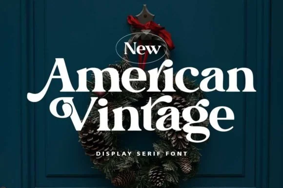 American Vintage Font