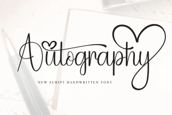 Autography Font