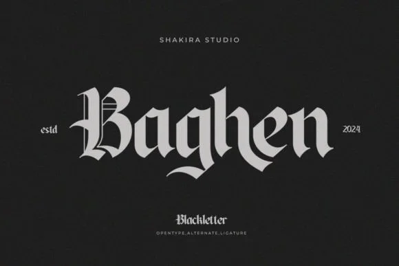 Baghen Font