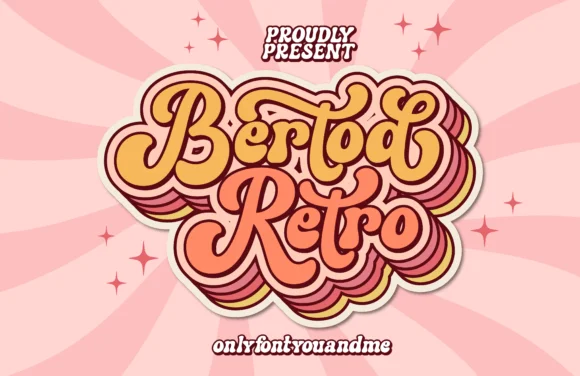 Bertod Retro Font