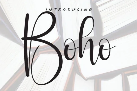 Boho Font