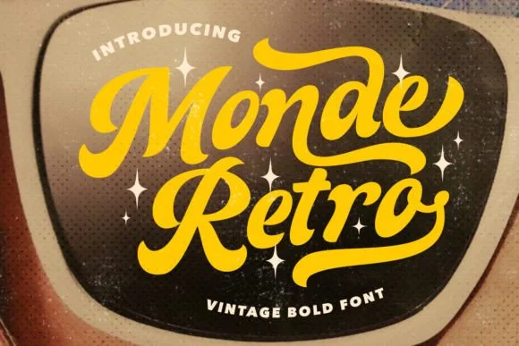 Monde Retro Font