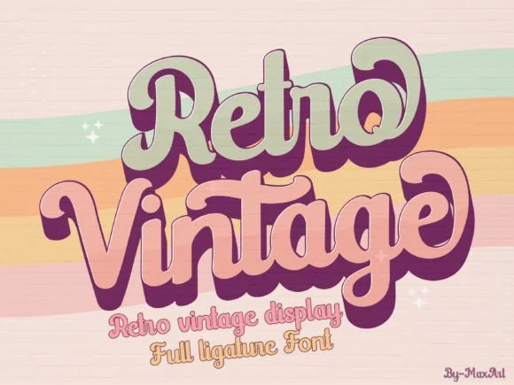 Retro Vintage Font