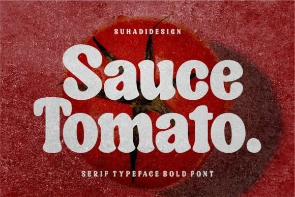 Sauce Tomato Font