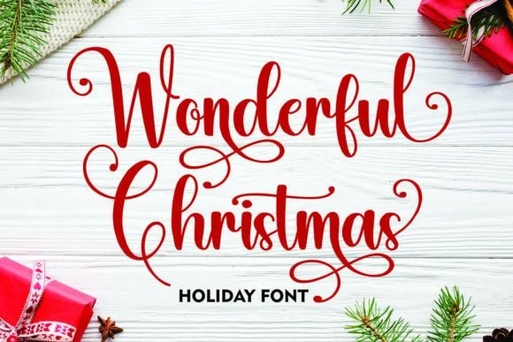 Wonderful Christmas Font