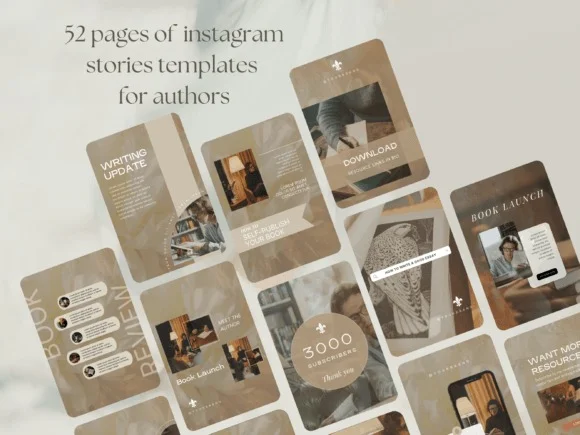 2 Author Instagram Story Template