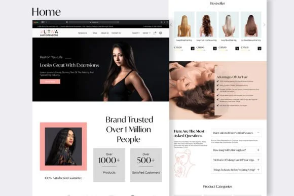 2 Ecommerce Website Figma Templates