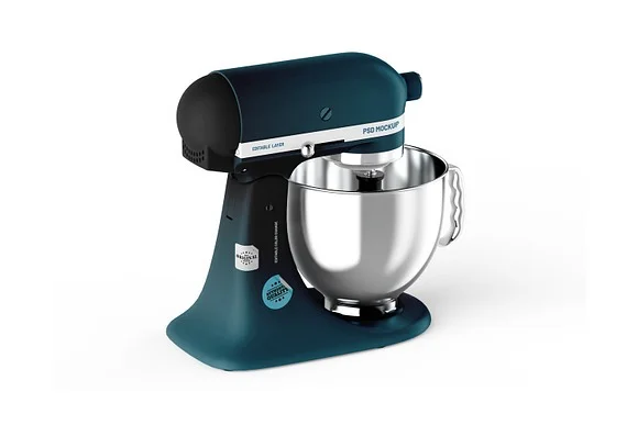 2 Electric Cake Mixer Mockup