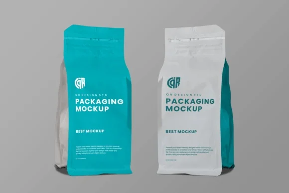 2 Food Packaging Mockup PSD