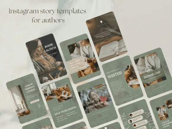 2 Instagram Story Template PSD