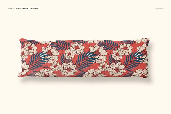 2 Long Pillow Mockup PSD