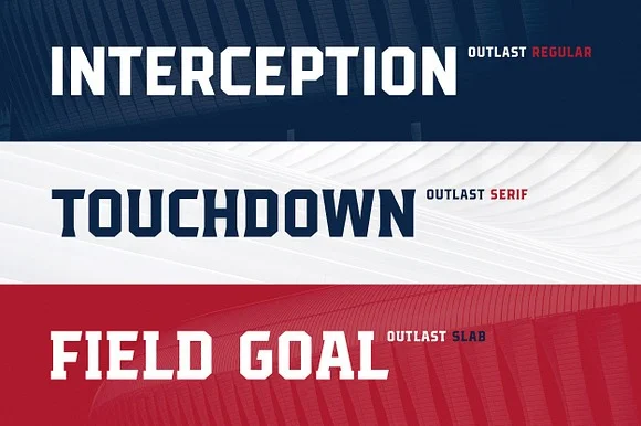 2 Outlast Display Font