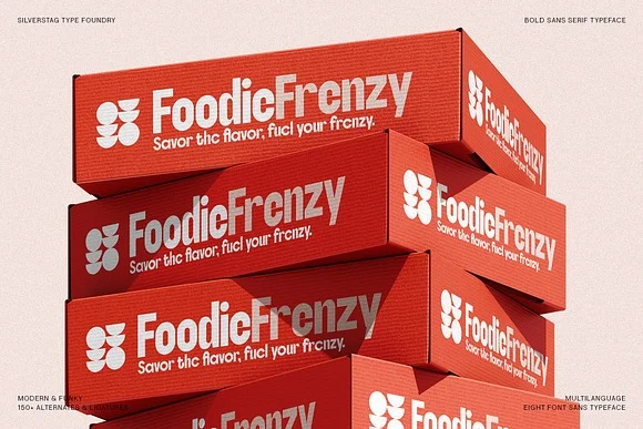 2 Rockfall Bold Font Typeface