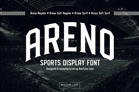 2 Sports Display Font Bundle