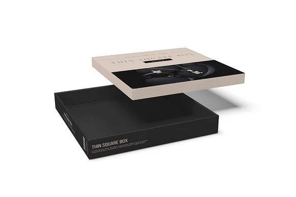 2 Thin box Mockup PSD