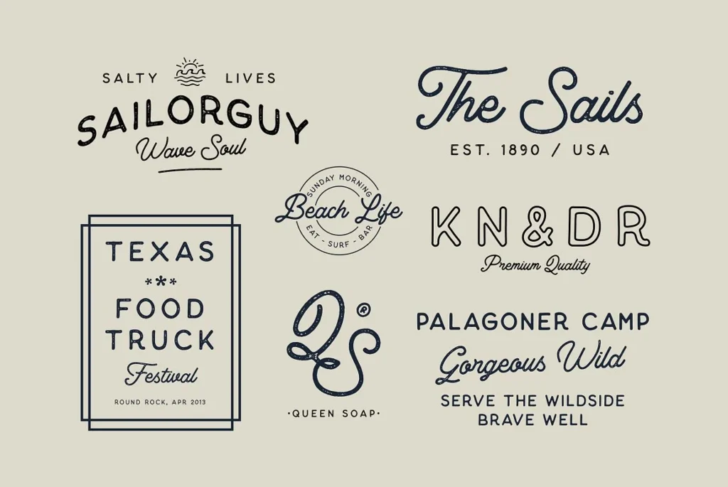 2 Thistails Font Duo
