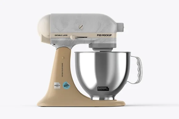 3 Electric Cake Mixer Mockup
