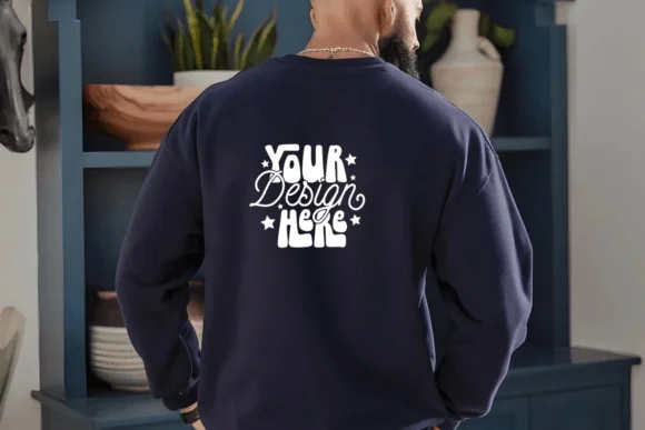 3 Gildan Sweatshirt Mockup Bundle