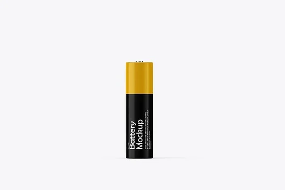 3 Pencil Battery PSD Mockup