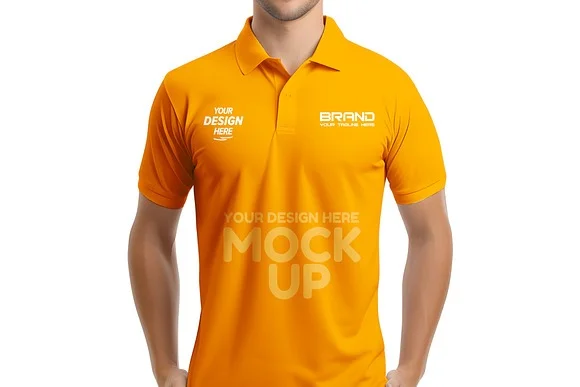 3 Polo Shirt Mockup PSD