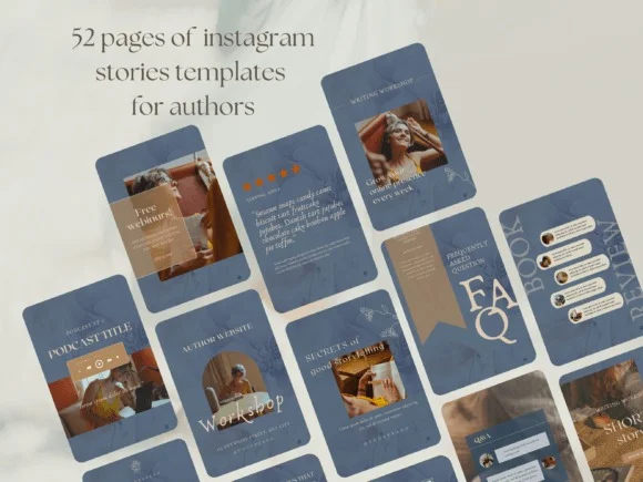 3 Writer Instagram Story Template
