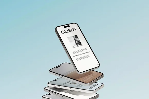 4 Carly iPhone Mockup