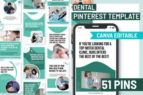 4 Dental Social Media Template Bundle