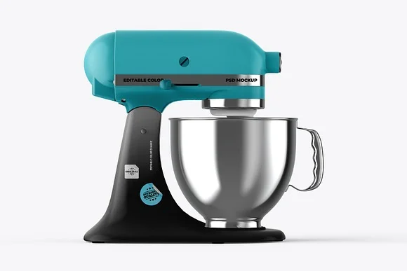 4 Electric Cake Mixer Mockup