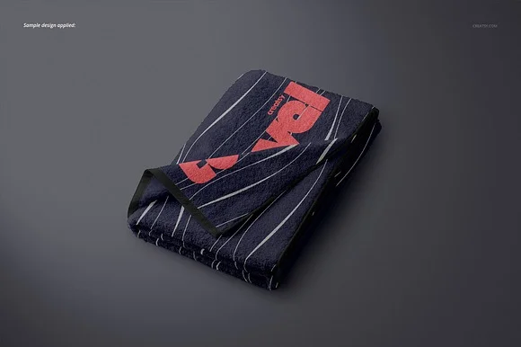 3 Towel Mockup PSD