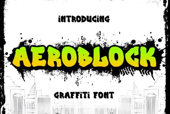 Aeroblock Font