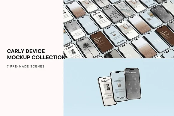 Carly iPhone Mockup