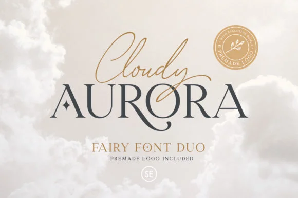 Cloudy Aurora Font