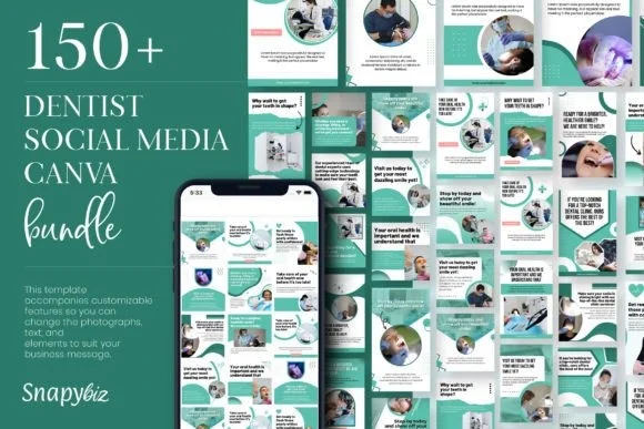 Dental Social Media Template Bundle