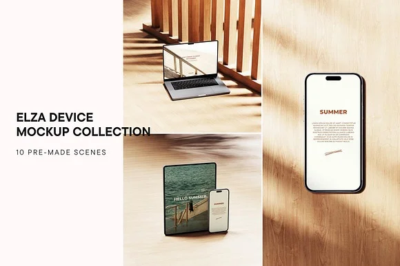 Elza Device Mockup Collection