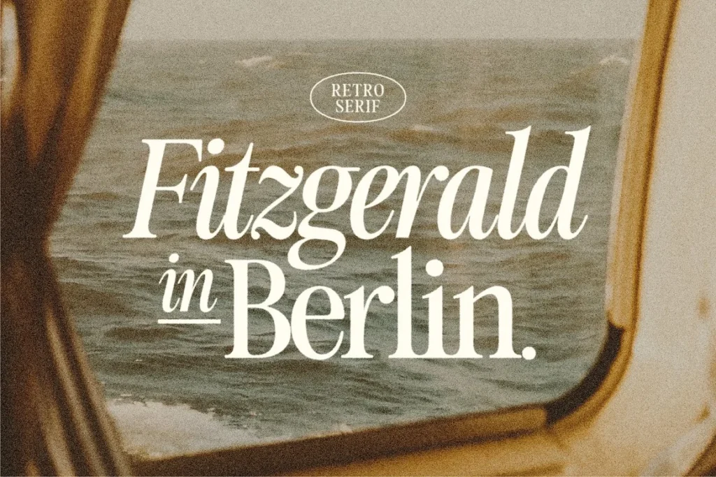 Fitzgerald - Classic Retro Serif