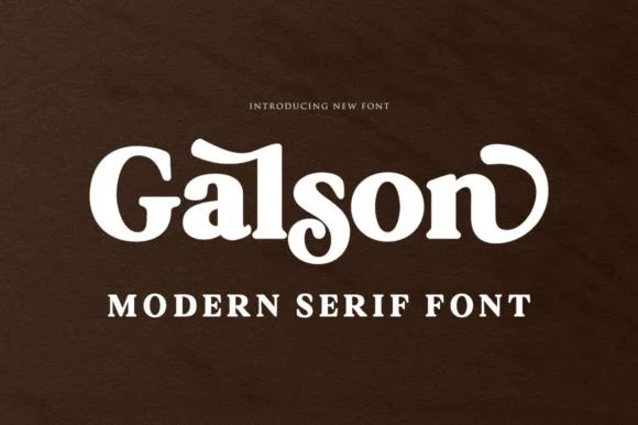 Galson Font