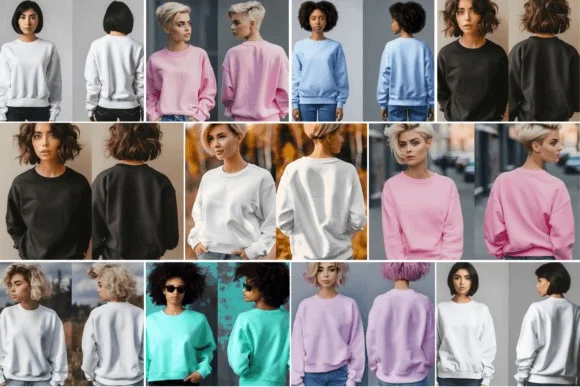 Gildan Front and Back Mockups